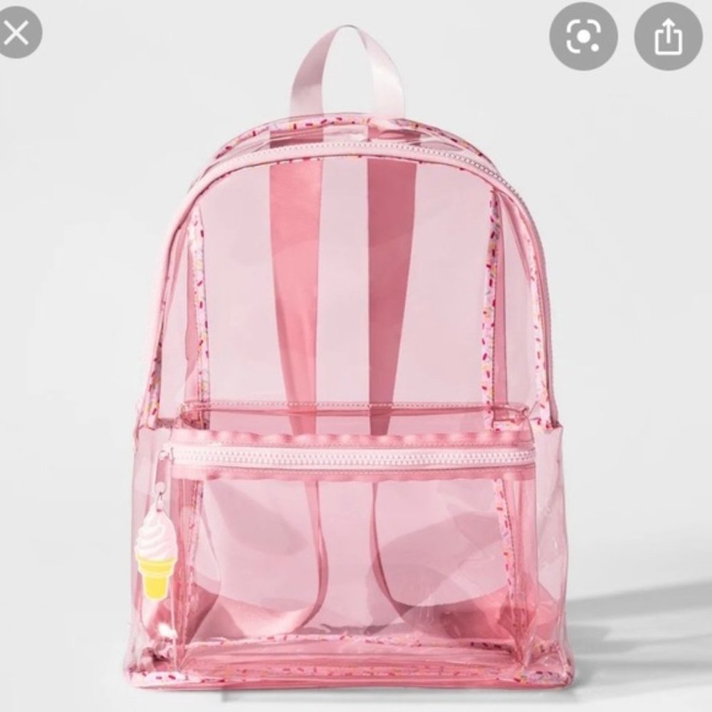 Museum of Ice Cream X Target Backpack Pink Clear